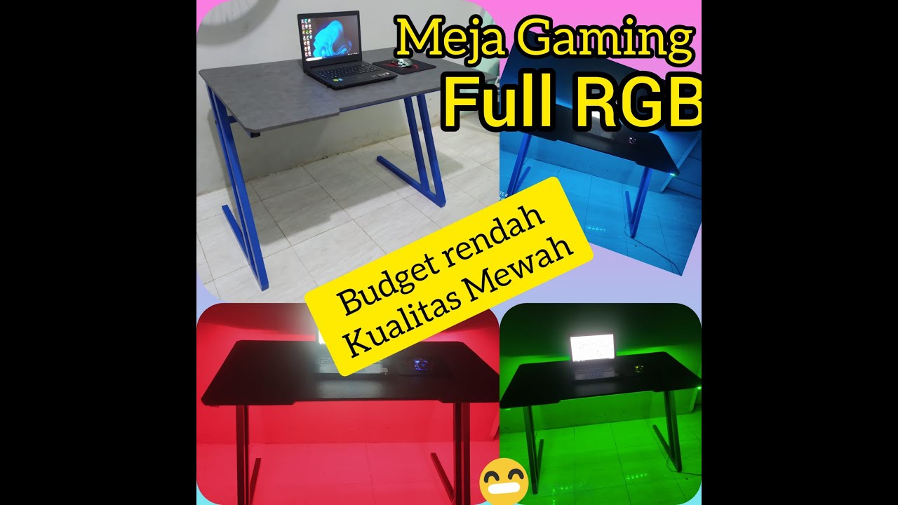 Buat Sendiri Meja Gaming Keren Dari Baja Hollow Kombinasi Multiplek Lapis Kertasive