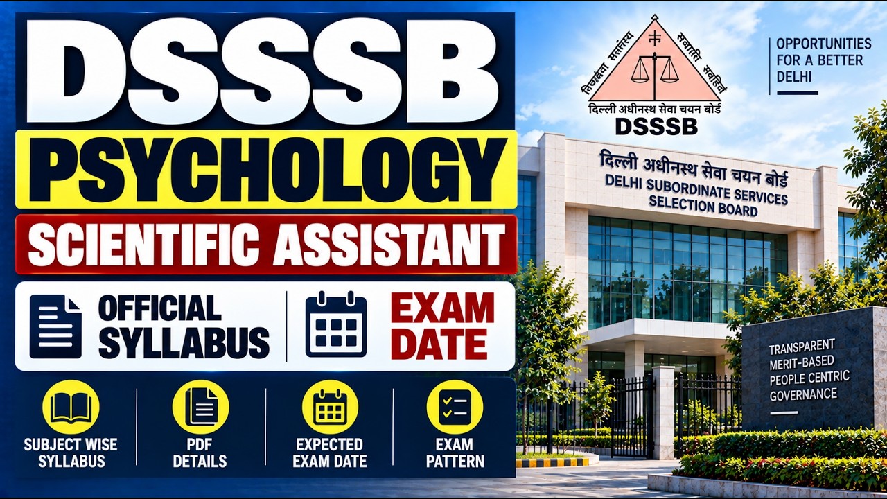 DSSSB Junior Scientific Assistant (Psychology) | Lie Detection Full Syllabus Explained