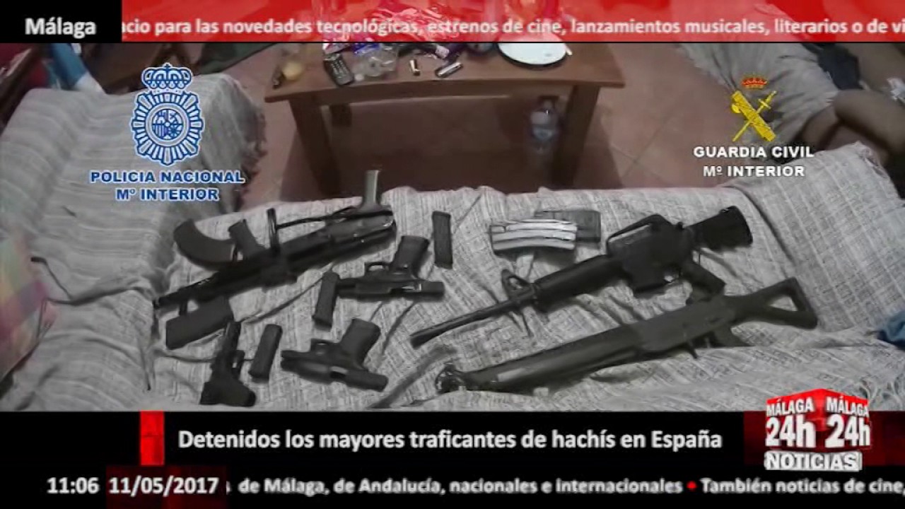 Detenidos los mayores traficantes de hachís en España