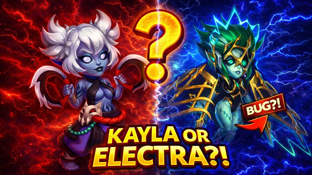 Kayla Brawl Chaos! Electra Appears Instead