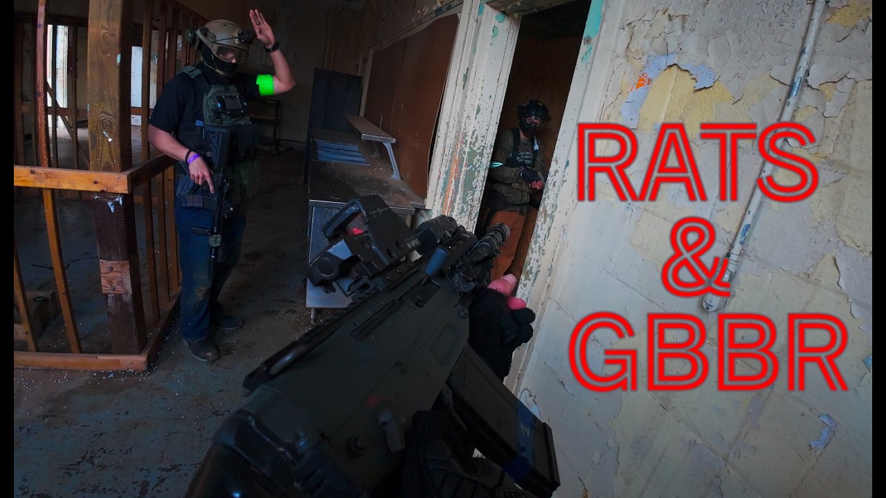 Ratty GHK Sig 553 GBBR gameplay at RATS