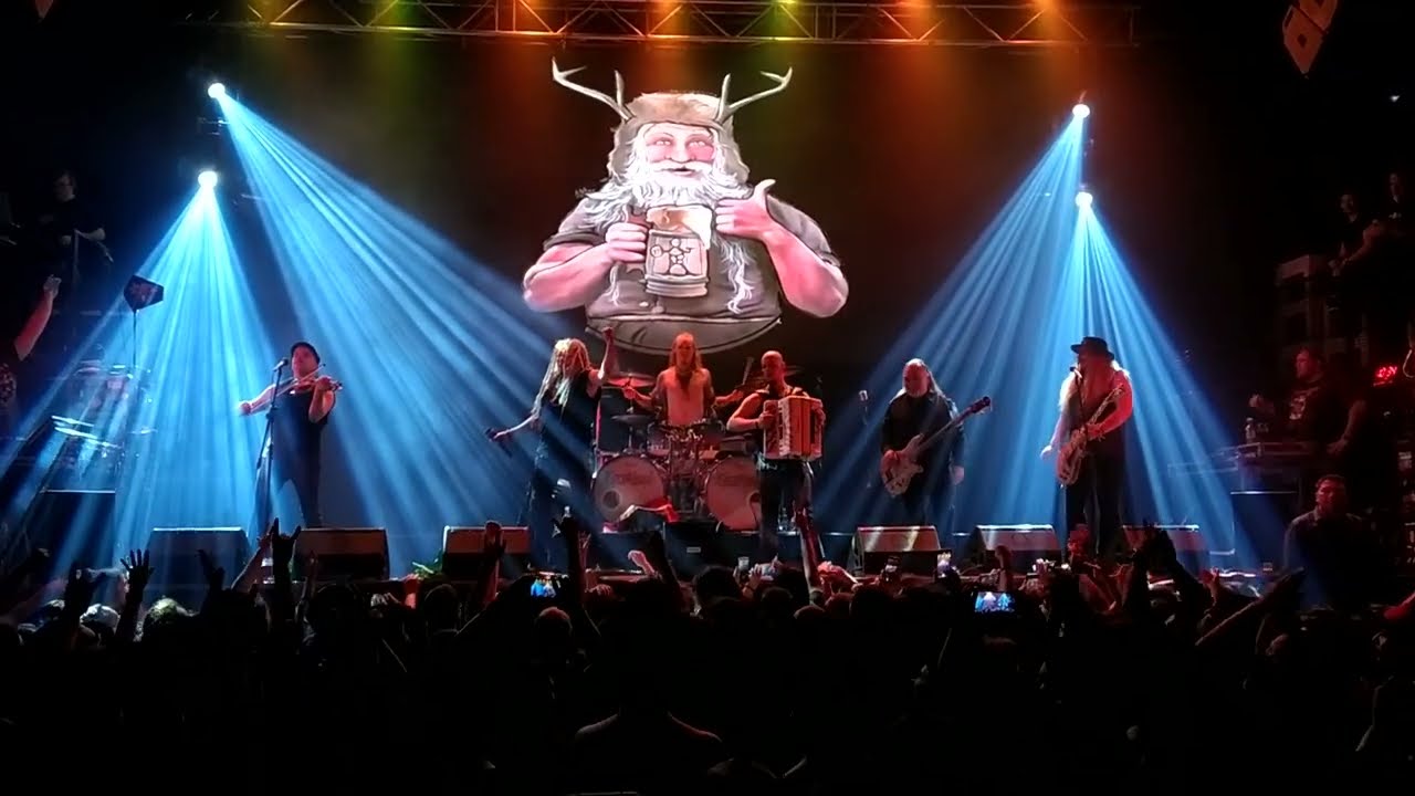 korpiklaani - beer beer/ vodka live chile 30/11/2023 club Chocolate