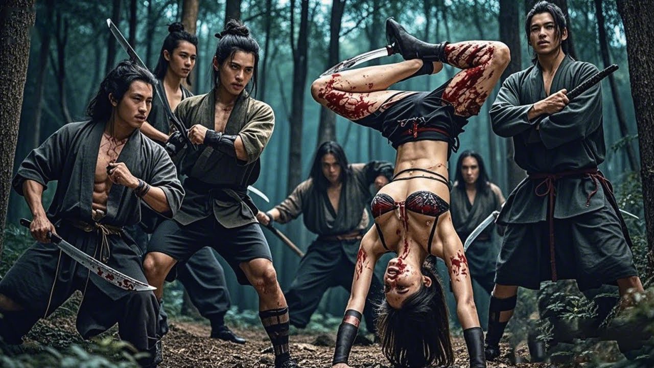 ⚔️【功夫电影】日本武士包圍少女，怎料少女武功高強全殲武士⚔️ Kungfu丨Action丨功夫丨中国功夫丨動作丨Tai  Chi丨精武门丨Chinesedrama丨中國電視劇