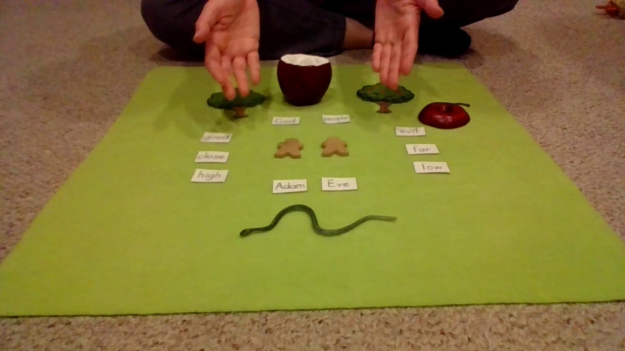 Creation 2: Adam and Eve Torah Godly Play Story