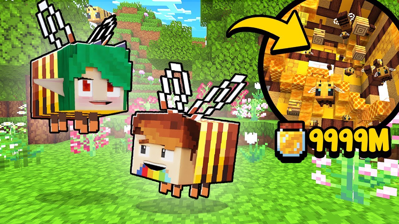 Zrobiliśmy FABRYKĘ MIODU jako PSZCZOŁY! - Minecraft | CZOKO I NALI