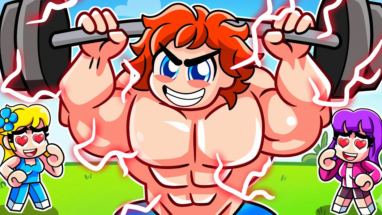 KIZLARI ETKİLEMEK İÇİN EN GÜÇLÜ KASLARA SAHİP OLDUM 😱 Roblox