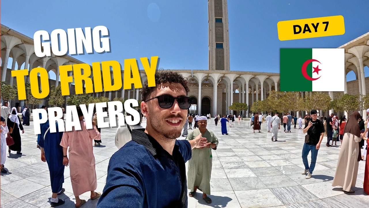 Посещение самой большой мечети в Африке! 🇩🇿