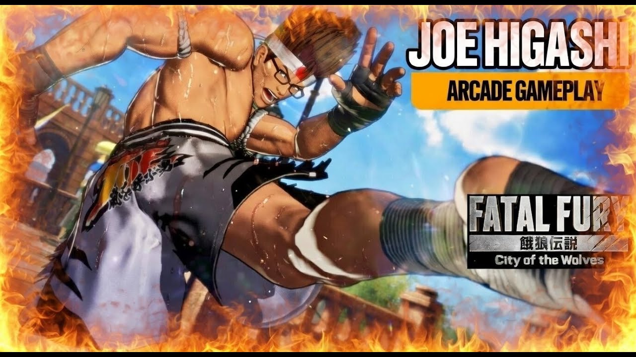 🔥 Fatal Fury: City of the Wolves – Joe Higashi Arcade Gameplay | SNK Fighting Action
