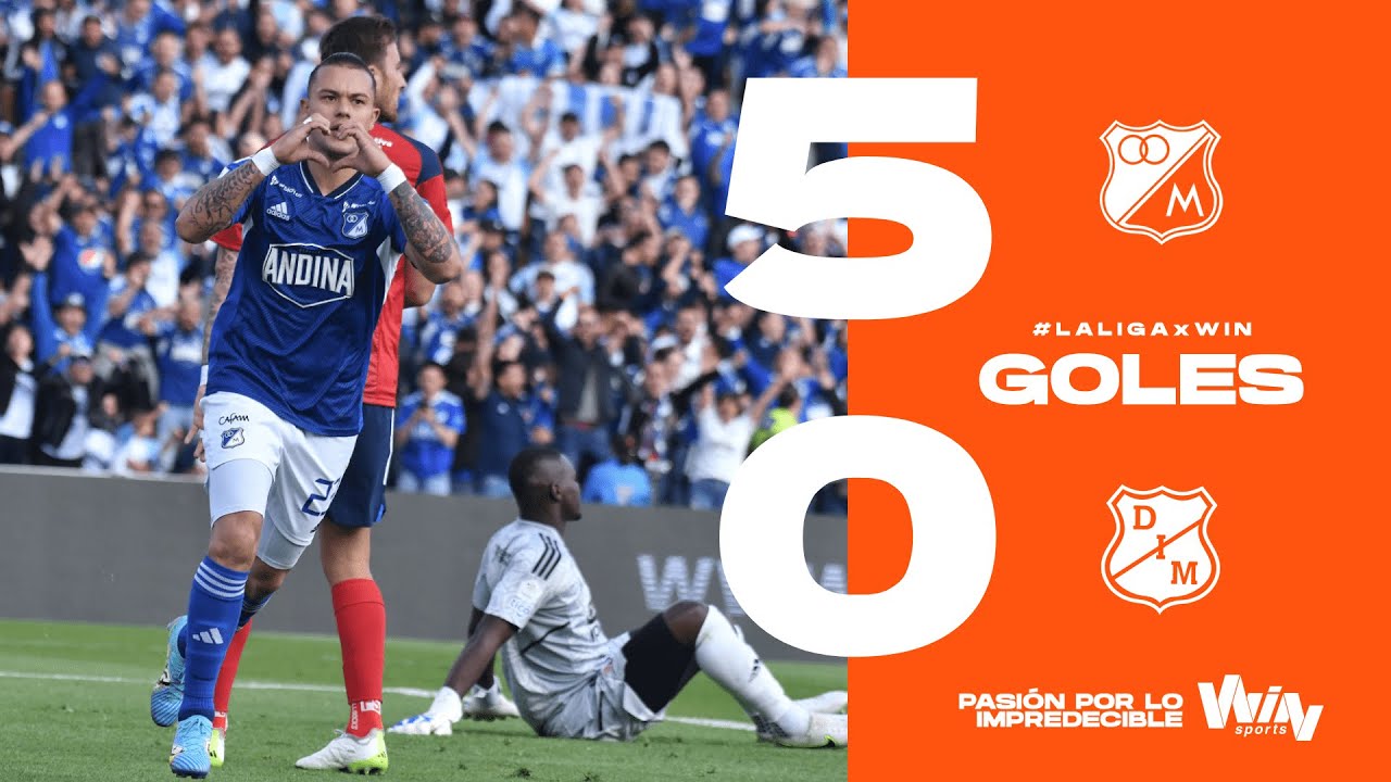 Millonarios vs. Medell&iacute;n (goles) | Liga BetPlay Dimayor 2024- 1 | Fecha 1