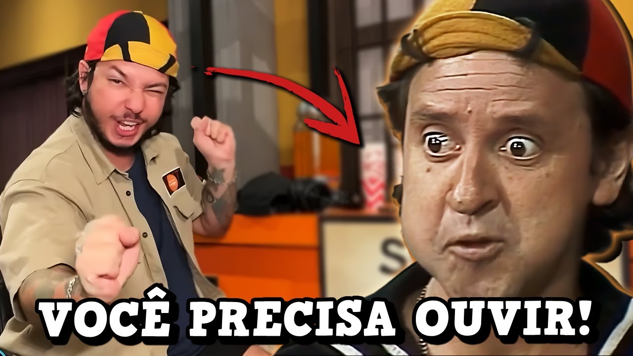 Ele imita o QUICO PERFEITAMENTE (e o Nhonho tamb&eacute;m &eacute; impressionante)!