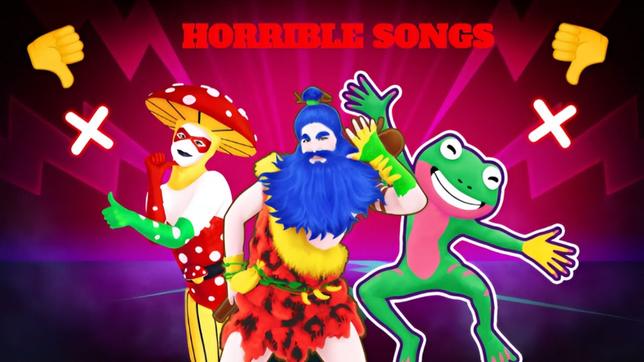 The worst song from each Just Dance game - SweetyGummy