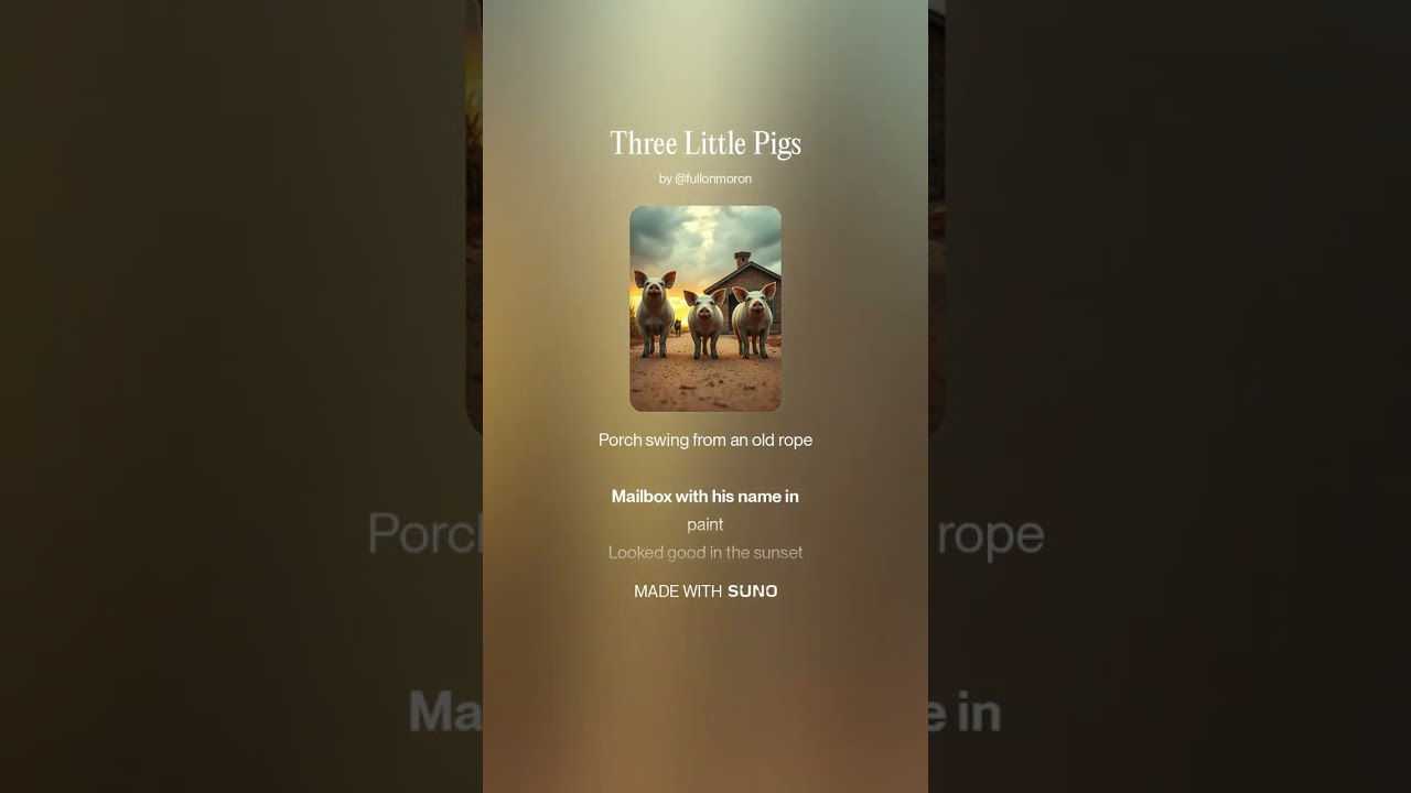 Three Little Pigs