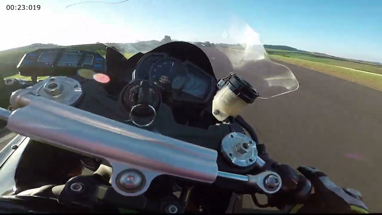 VOLTA R&Aacute;PIDA NO HARAS TUIUTI | ONBOARD KAWASAKI ZX6R 636