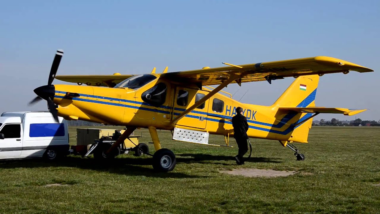 Turboprop engine start and sound - Technoavia SM-92T Turbo Finist, Michałków EPOM