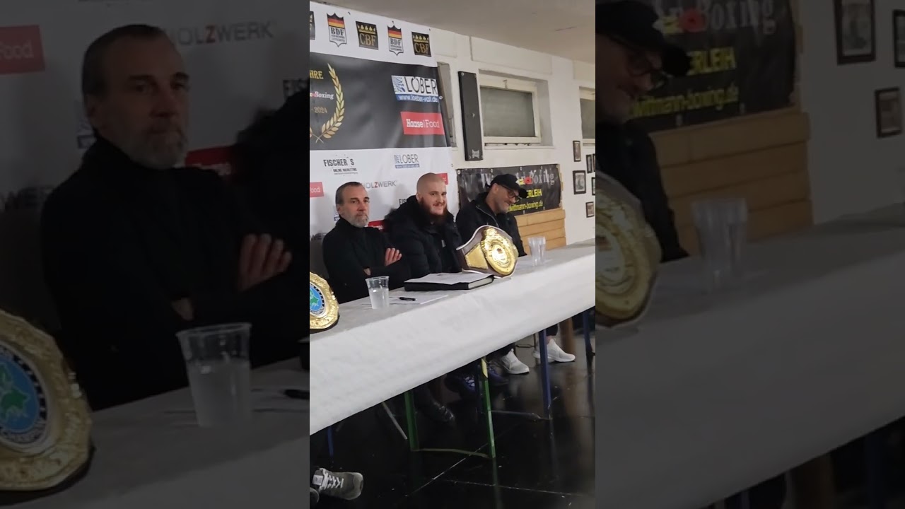 Heavyweight Boxing Pressekonferenz