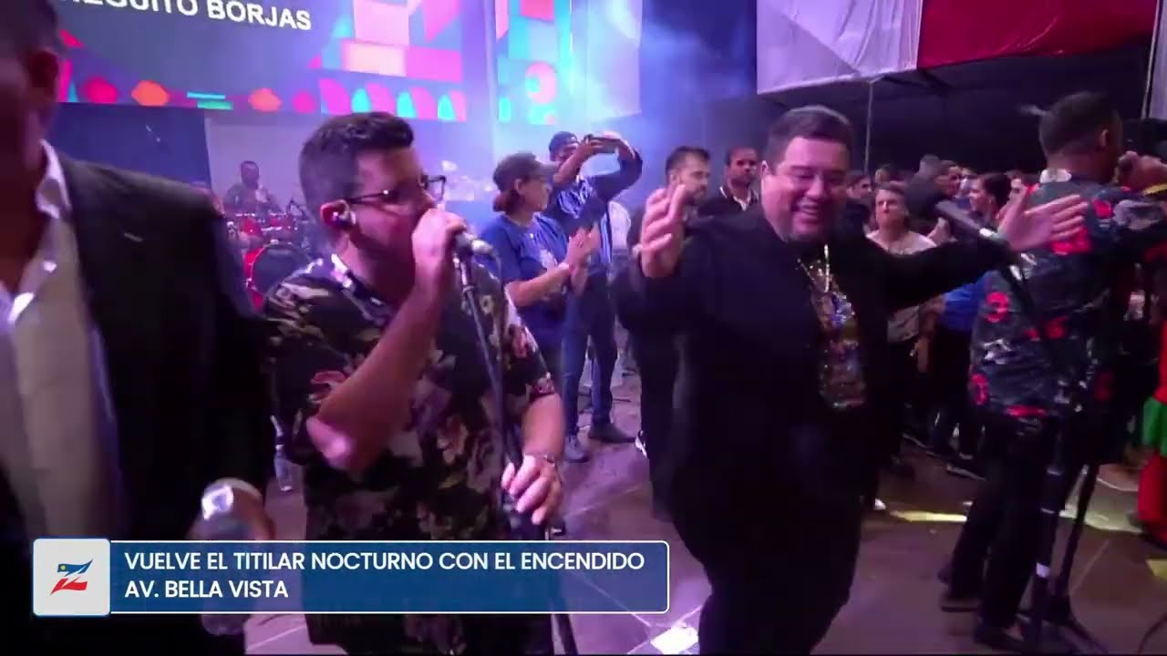 Neguito Borjas, Daniel Sarcos & Gaiteros del Pozón - Encendido de luces Av. Bella Vista 2022