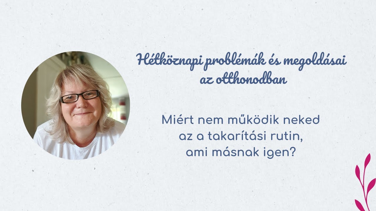 Miért nem működik nekem az a takaritási rutin, ami másnak igen?