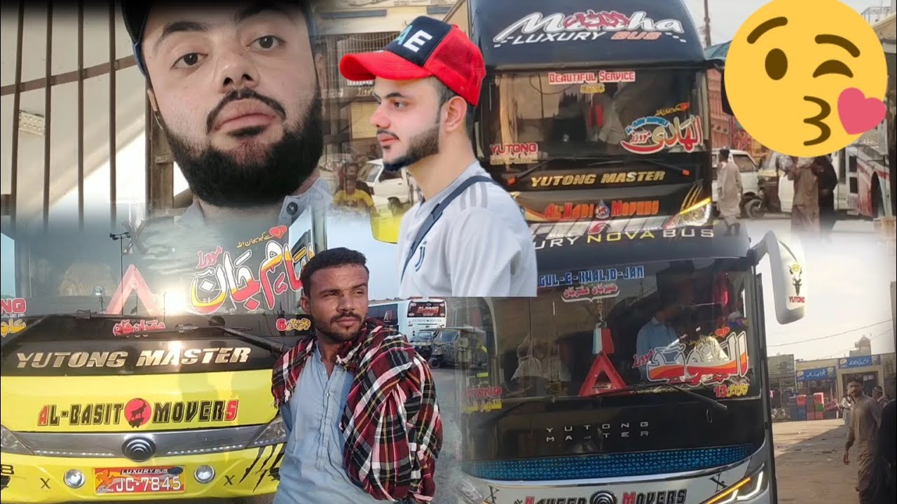 AL Naveed Nova Bus 😍 balochi Vlog ❤️