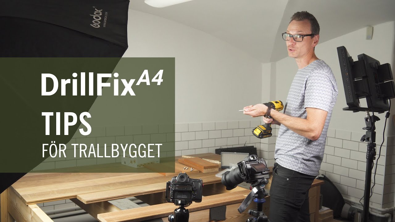 DrillFixA4 - Att skruva ett tralldäck i hårdträ