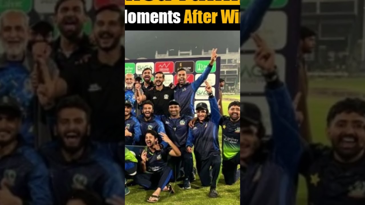 Iftikhar Ahmed's Amusing Moments Following His 2025 President Cup Victory