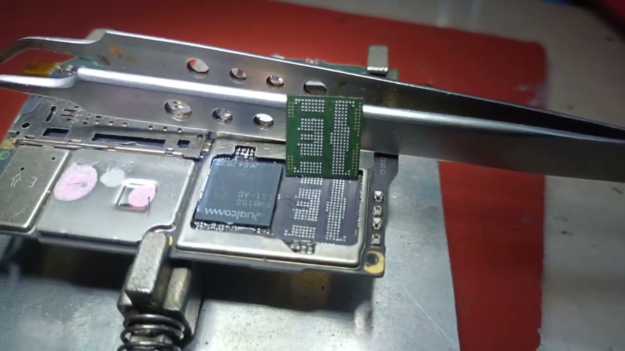 Reballing ala memoria eMMc 5.1