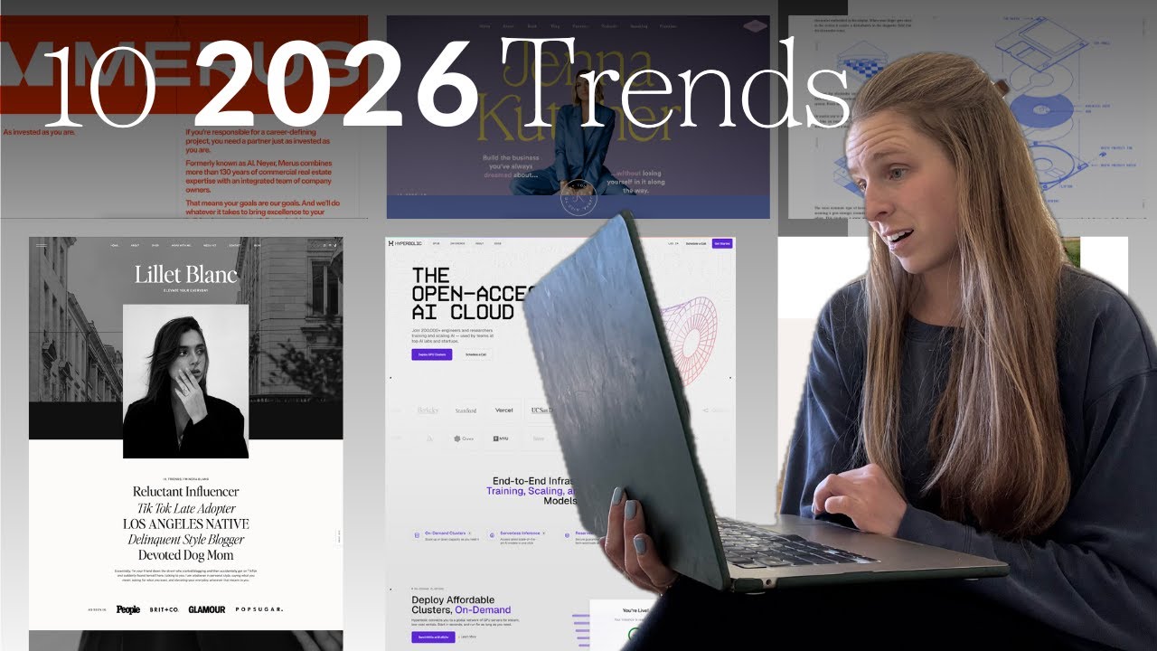 Top 10 Web Design Trends for 2026 🚀