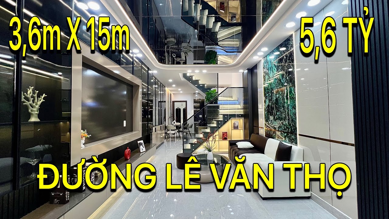 Bán Nhà Gò Vấp 2492} Nhà Hẻm 1 Xẹc . DT : 3,6m X 15m Giá Hơn 5 Tỷ . Đường Lê Văn Thọ P.16