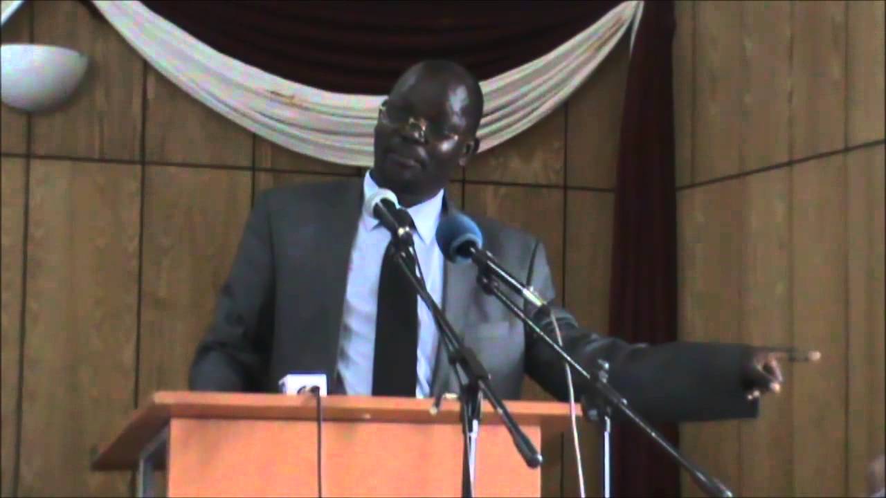 Prof John Lonyangapuo remarks on behalf of the University Chancellor