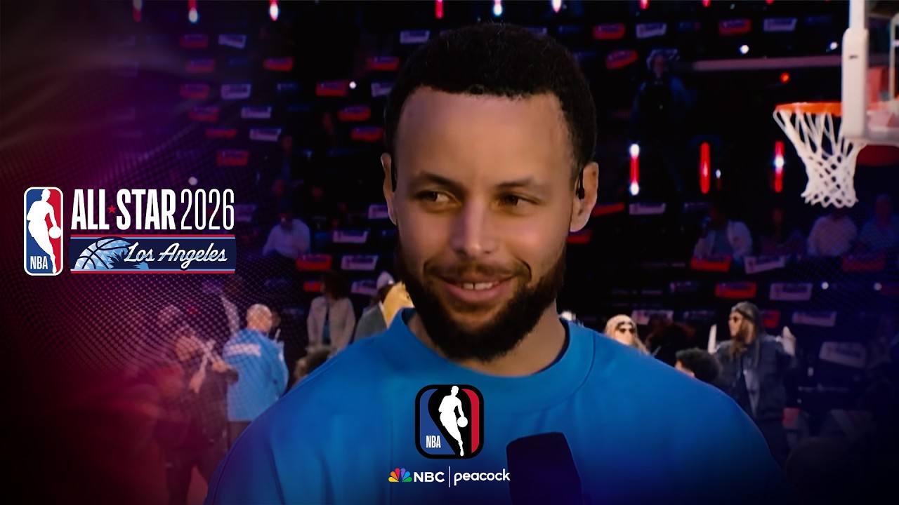Steph Curry on 2027 3-Point Contest: 'I already scheduled it'  | NBA All-Star Game | NBA on NBC