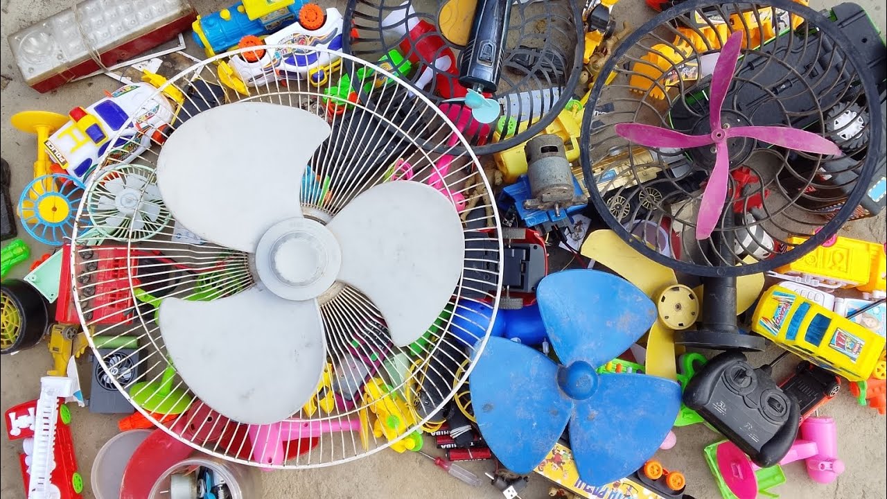 How to make awesome ideas using DC motor/ breaking and opening toys 