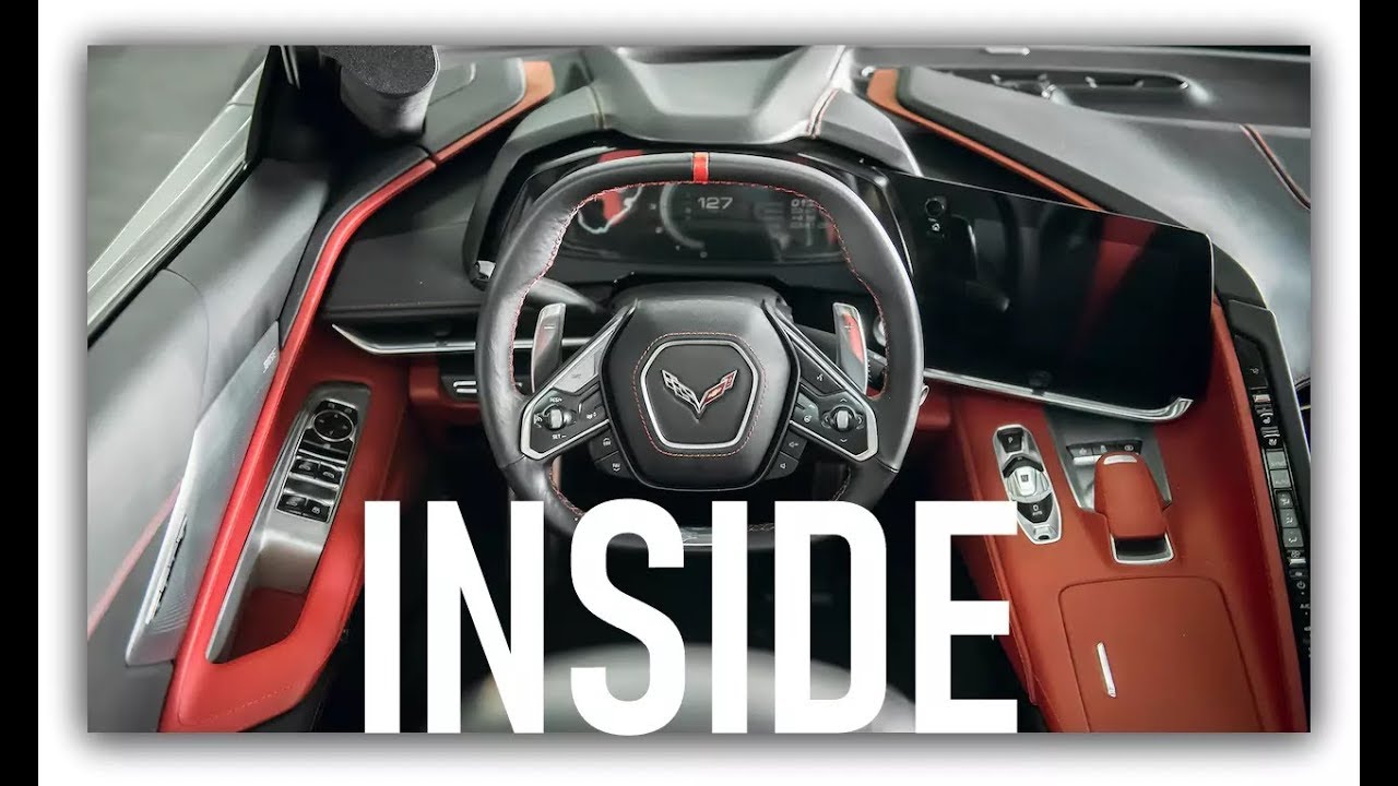 2020 Corvette C8 Stingray INTERIOR Images