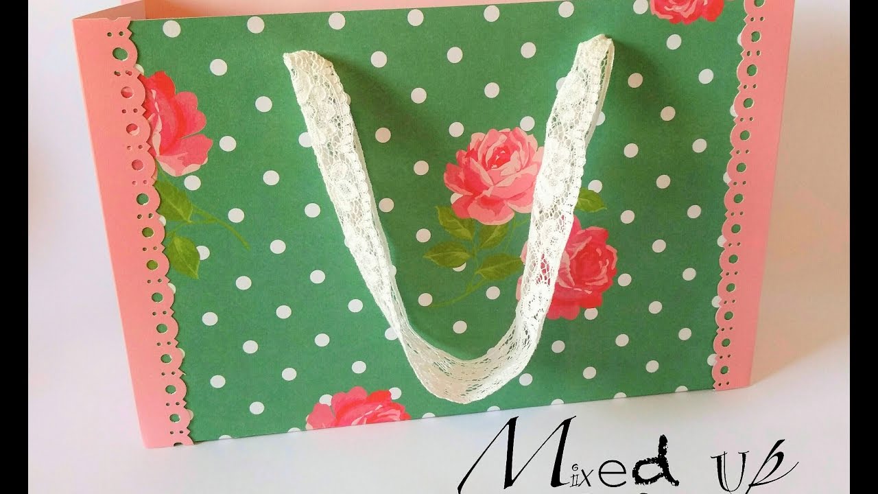 How to make a large gift bag.