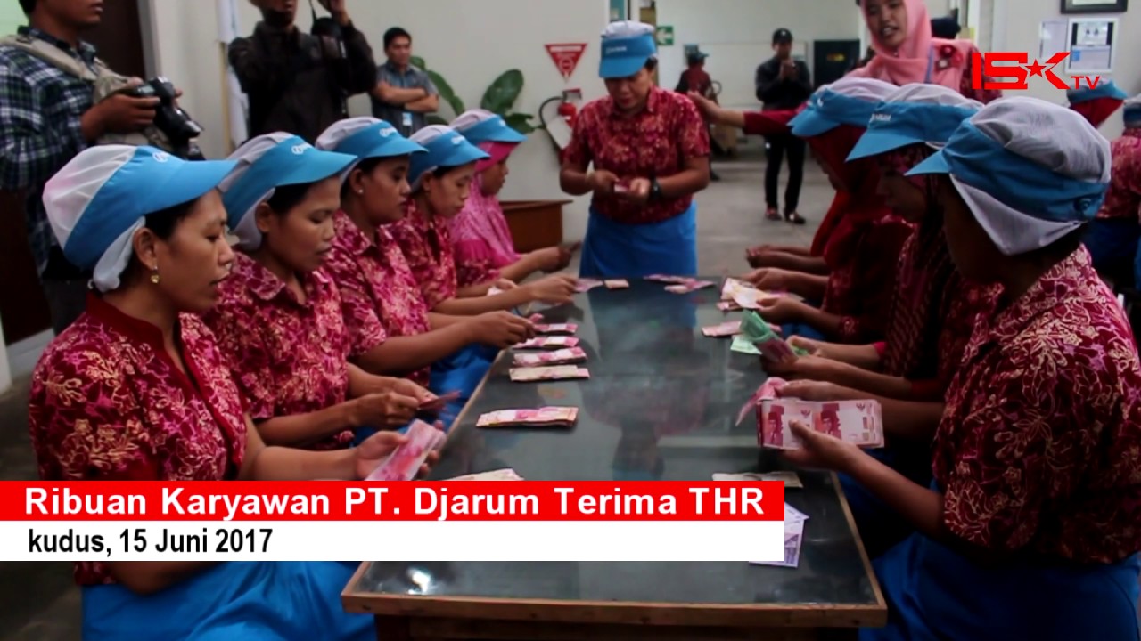 ISK TV - RIBUAN KARYAWAN PT DJARUM KUDUS TERIMA THR