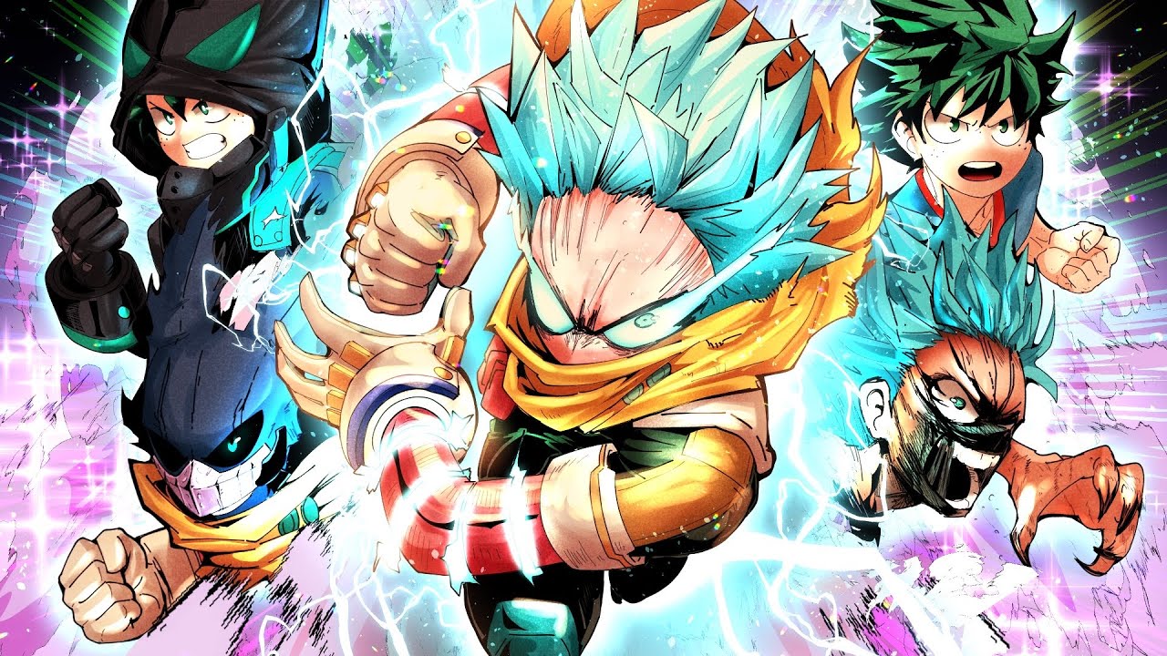 Я использовал каждую форму Деку в каждой игре MHA