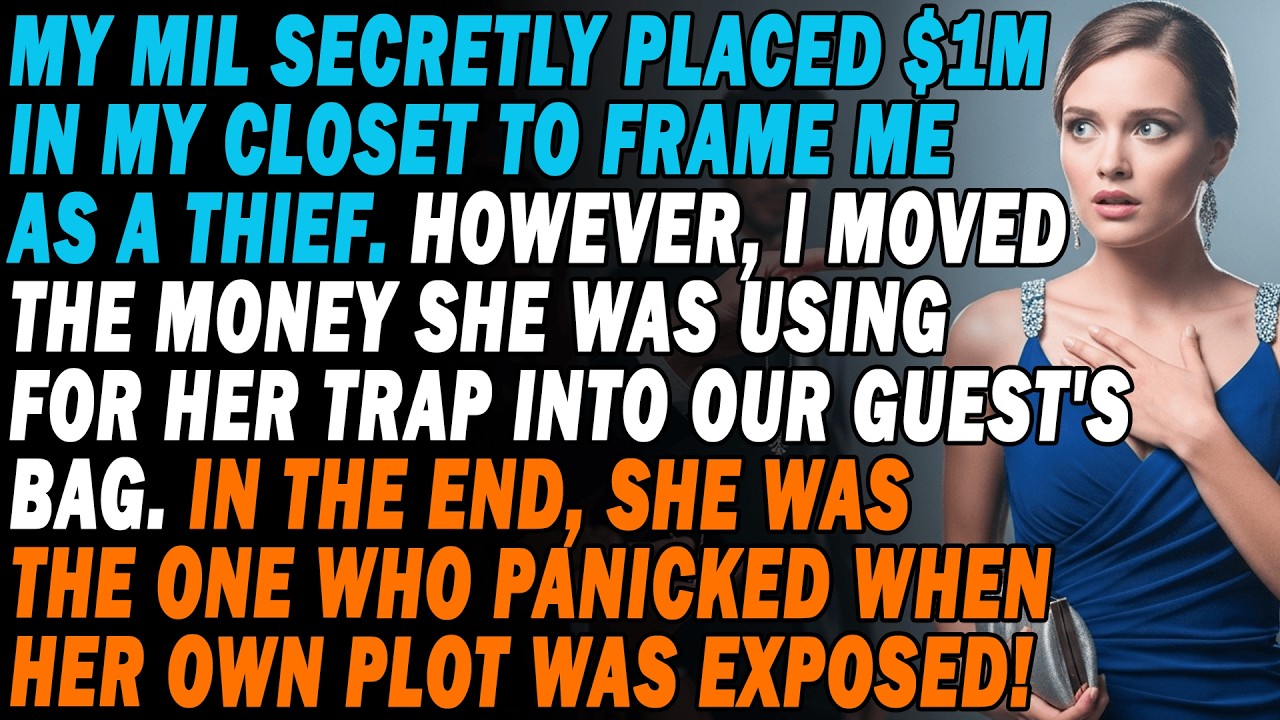 My MIL Hid $1M💰In My Closet To Frame Me As A Thief. I Moved It To A Guest’s Bag🎒She Panicked When...