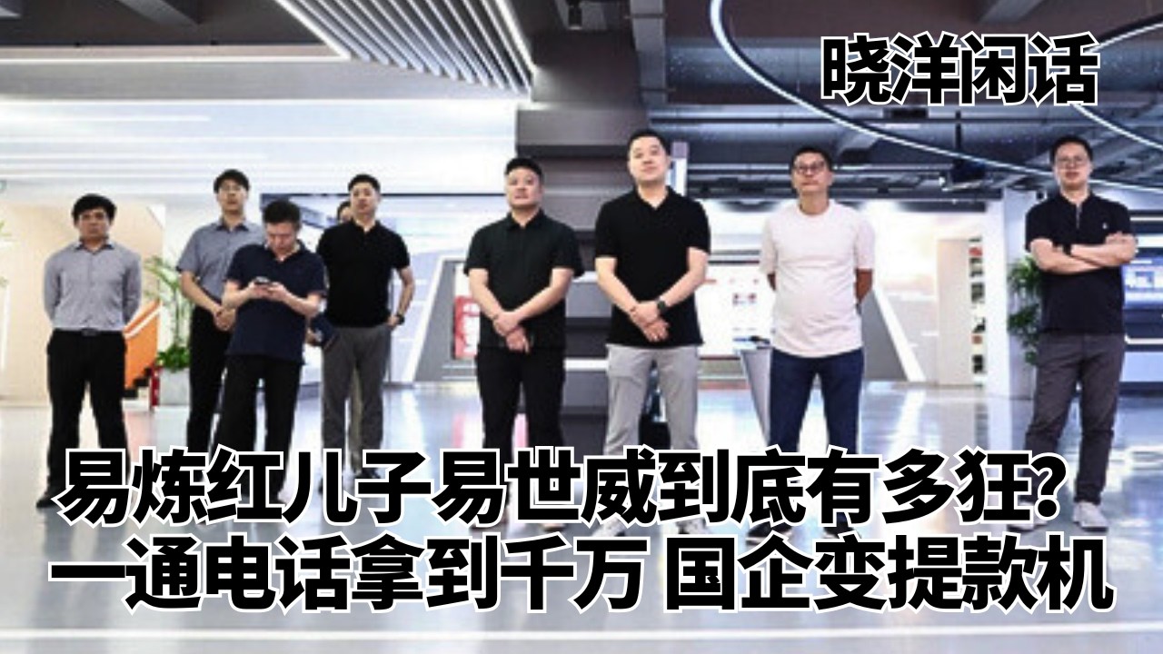 易炼红儿子易世威到底有多狂？一通电话拿到千万，国企变提款机｜湖南｜湖南七公子｜易炼红｜易世威｜晓洋闲话