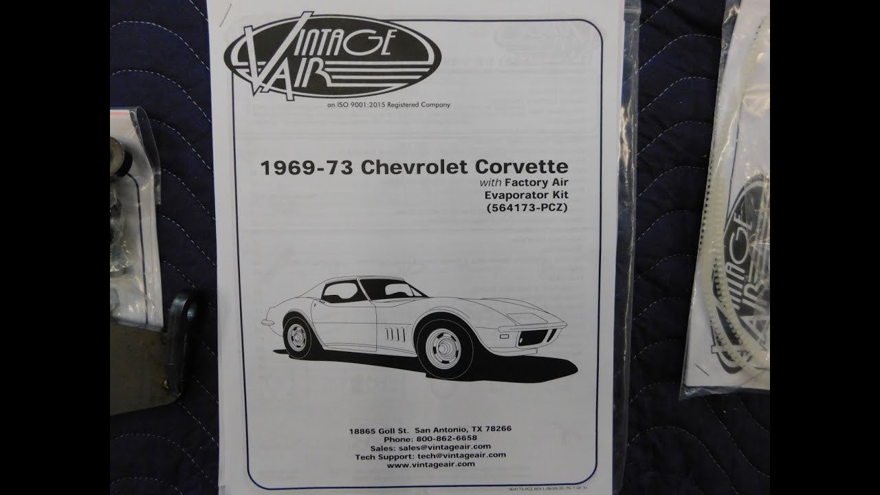Установка винтажного кондиционера на C3 Corvette, часть 1.