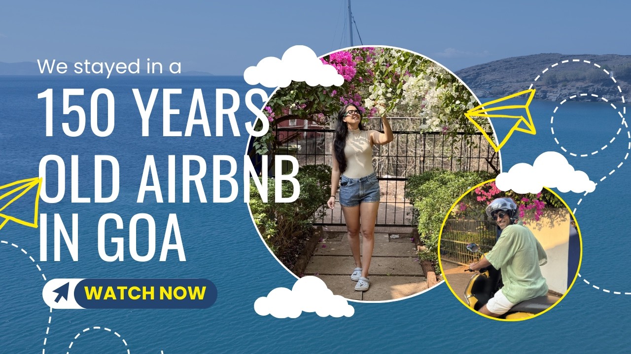 We Stayed in a 150 Years Old Portuguese Airbnb in Goa | Vlog 7 | Akshay Malik