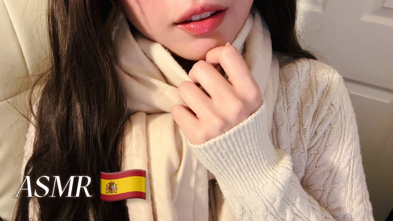 Korean girl asks you random questions in Spanish 🇪🇸 (ASMR en Español)