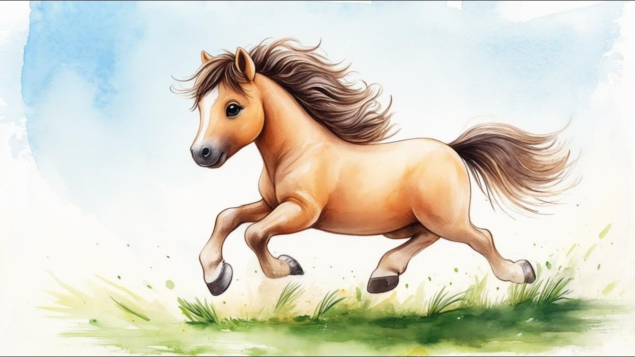 Le Petit Cheval 🐴 | Chanson  pour enfants avec paroles