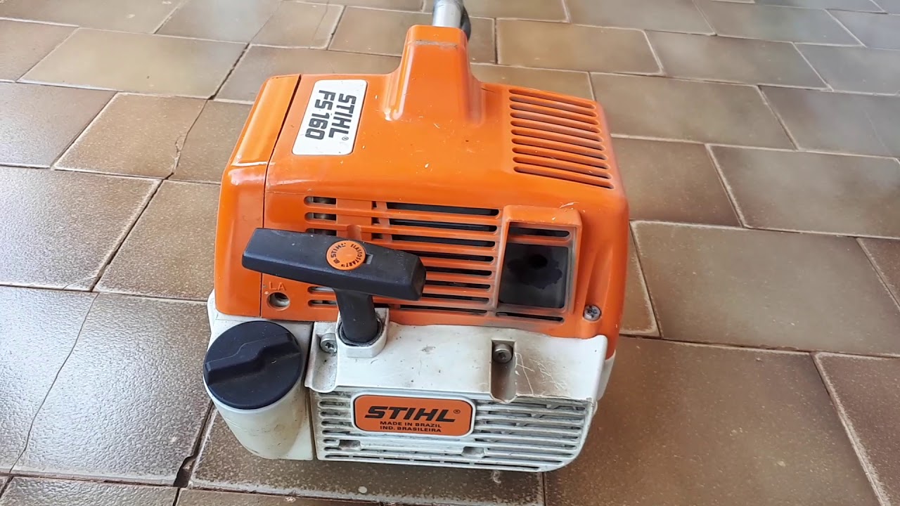 Roçadeira Husqvarna 143 r2  e Roçadeira Stihl  fs 160 considerações  finais