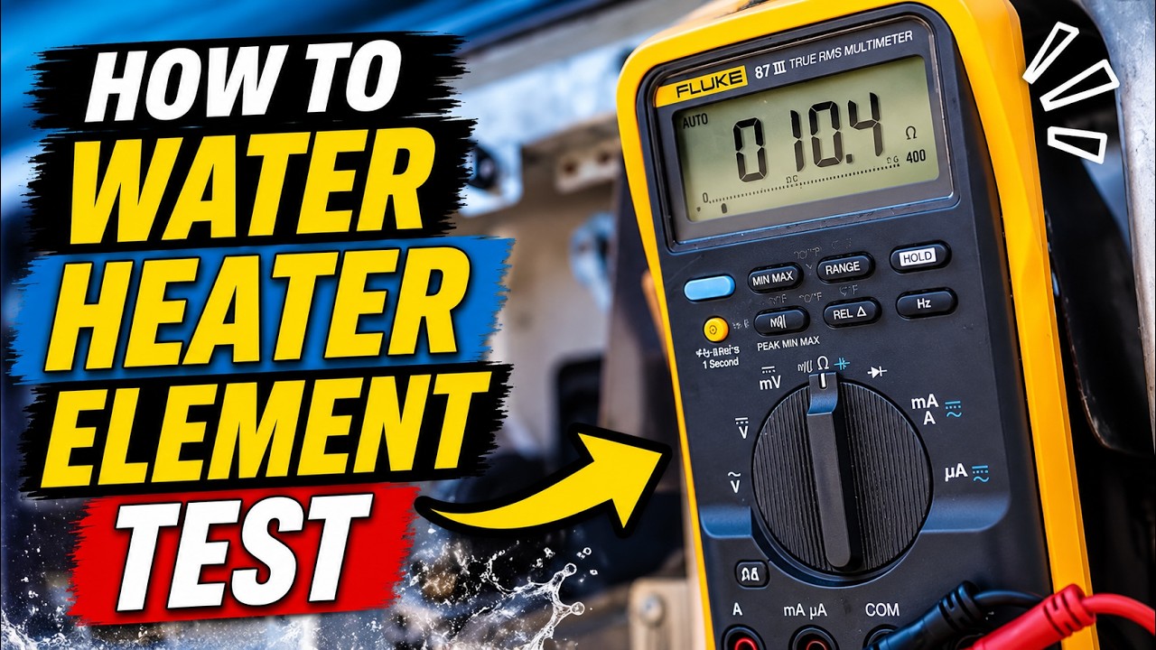 How To Test Water Heater Element - Is It Really Bad???