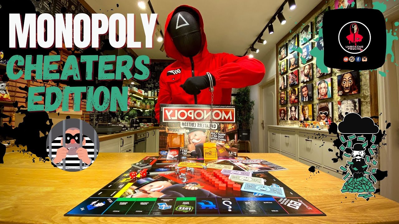 Monopoly Cheaters Edition Unboxing.