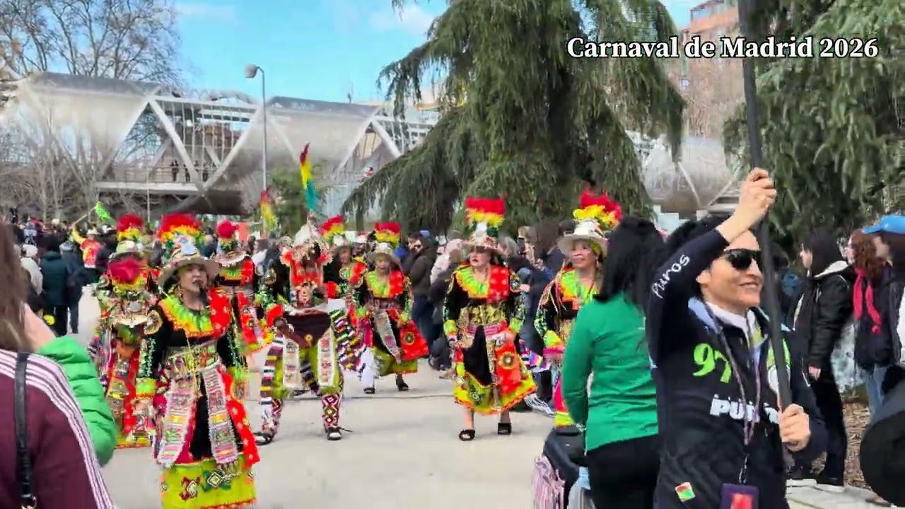 ¡Vibrante! Carnaval de Madrid 2026 en Madrid  🎭✨