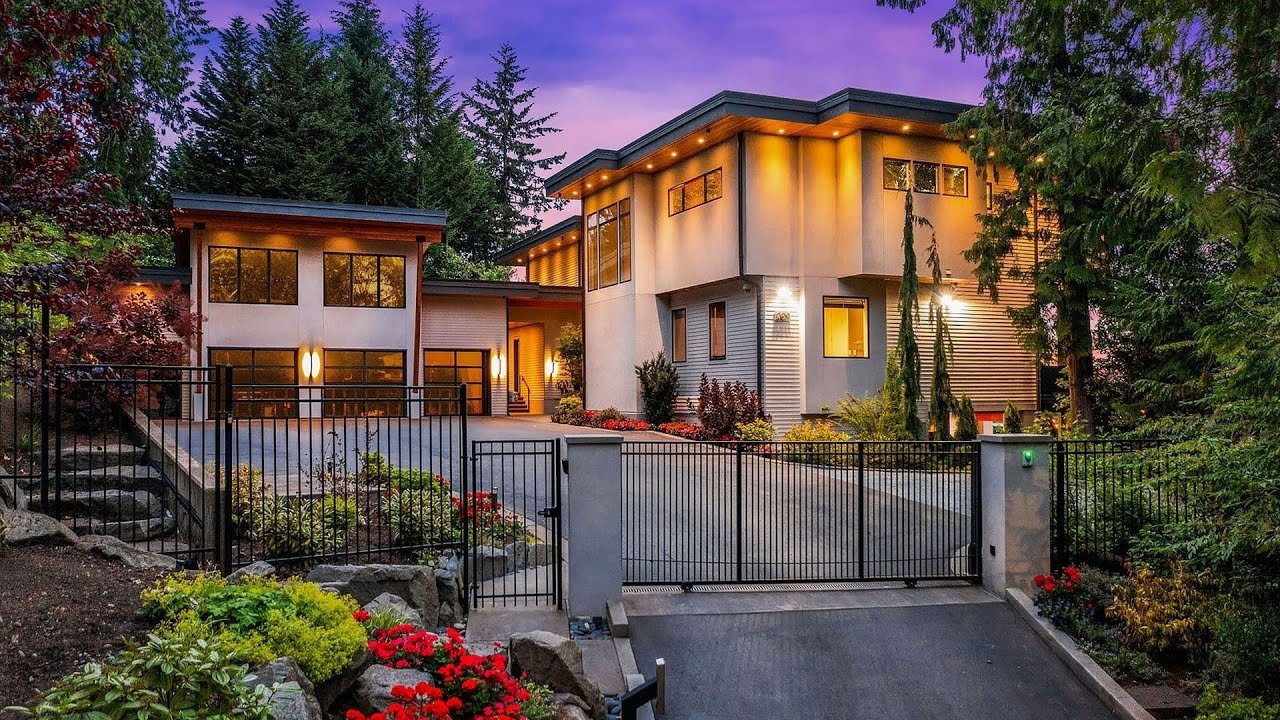 $11,000,000! The ultimate home for living and entertaining in Bellevue WA is truly spectacular