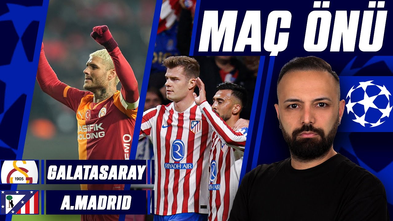 CİMBOM'UN ZORLU SINAVI | GALATASARAY - A.MADRİD MAÇ ÖNÜ