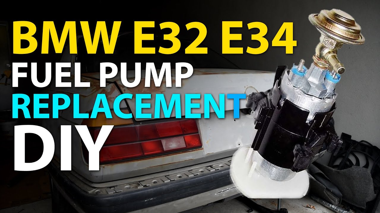 BMW E32 | E34 Fuel Pump Replacement DIY