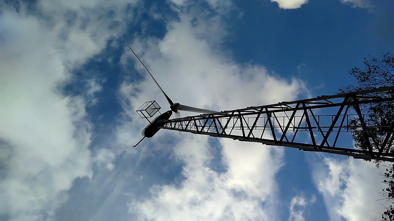 Test af tipbremse og nødbremsen Gaia 5,5KW