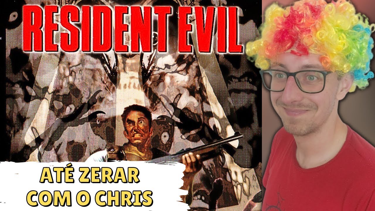 [LIVE] RESIDENT EVIL 1 - PS1 (com o Chris) até zerar