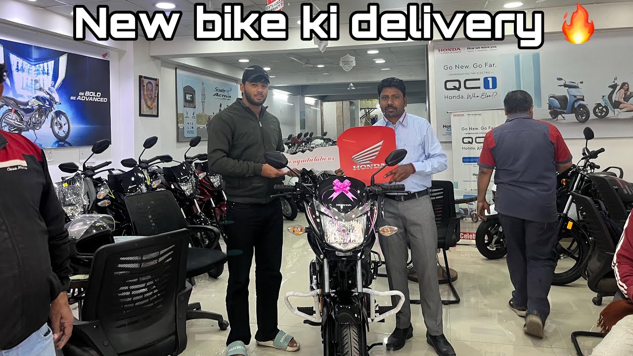 New bike ki delivery🔥😮